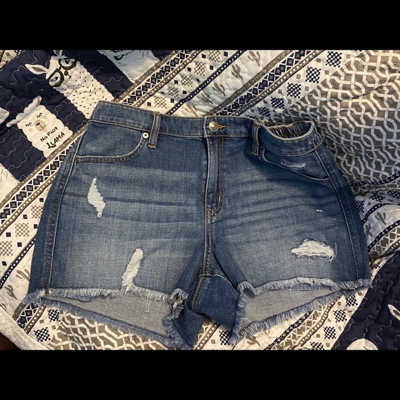 American Eagle Outfitters Pants - American Eagle Distressed Denim Shorts
